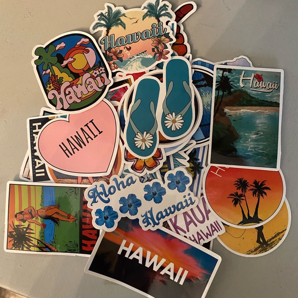 Hawaii stickers
